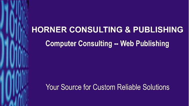 Horner Consulting and Publishing